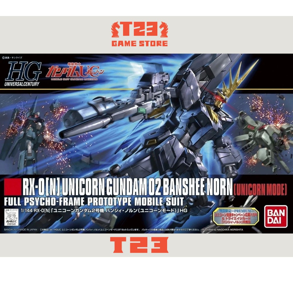 Mô Hình Lắp Ráp HGUC UNICORN GUNDAM 2 BANSHEE NORN (UNICORN MODE) - HG - 1/144 - MÔ HÌNH GUNDAM CHÍN