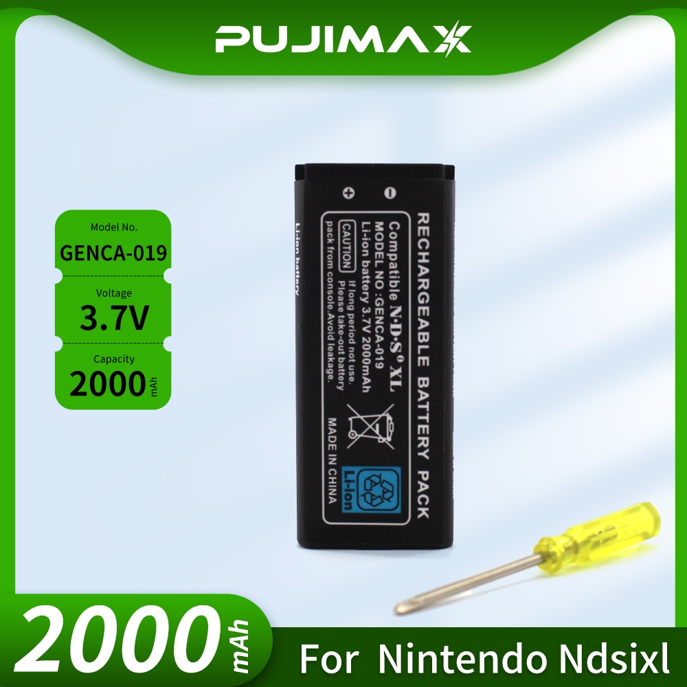 PUJIMAX NDSi XL Pin lithium Grade chuẩn UTL-003 cho NDSi XL/DSi LL Kích thước y zin, không ép vỏ