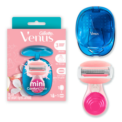 [QT] Dao cạo Nữ GILLETTE Venus Mini Comfortglide White Tea Hộp 1 Cán Dao Và 1 Lưỡi