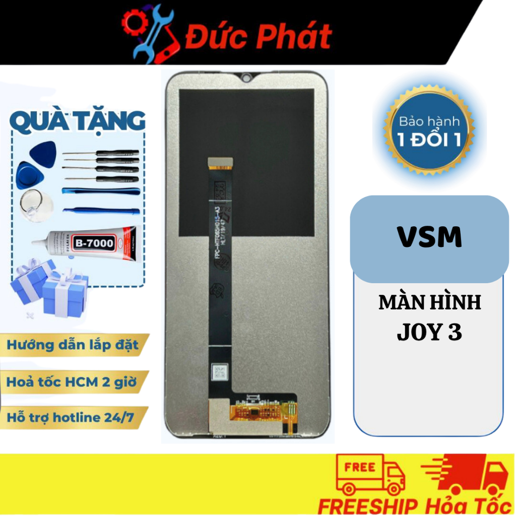 Màn Hình Thay Thế VSM Joy 3 (Tặng Kèm keo dán bộ sửa)