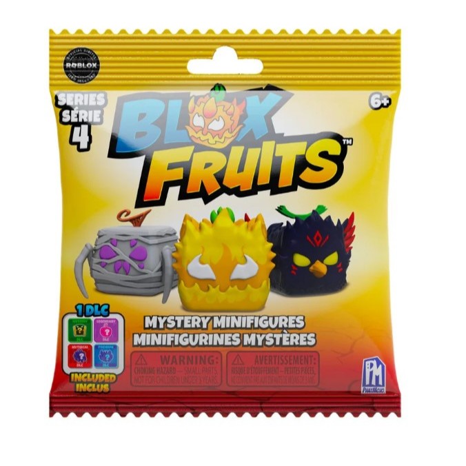 Mô hình BLOX FRUITS bí ẩn Series 3 & 4 (Kèm Code Game) Chính hãng