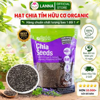 Hạt chia absolute organic 1kg sạch đều đẹp đen detox ăn kiêng giảm cân đẹp da