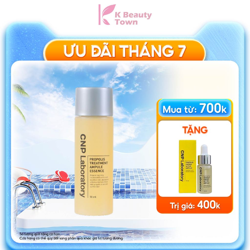 Nước thần keo ong CNP Laboratoty Propolis Treatment Ampule Essence 50ml x K Beauty Town