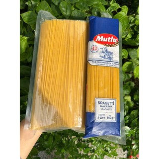Sỉ 2KG Mì Ý Spaghetti (MUTLUU)cho nhà hàng,khách sạn giá rẻ, Mỳ Ý Dạng Sợi Tròn Thơm Ngon Làm Từ Lúa Mạch