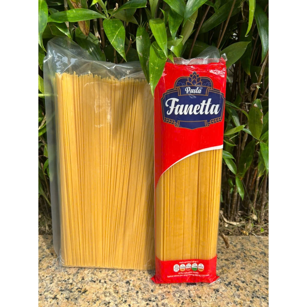 [Mì ý nhà hàng]  Mì ý Sỉ  2KG Mì ý Spaghetti SỢI TRÒN(FANETTA) cho nhà hàng,khách sạn giá rẻ