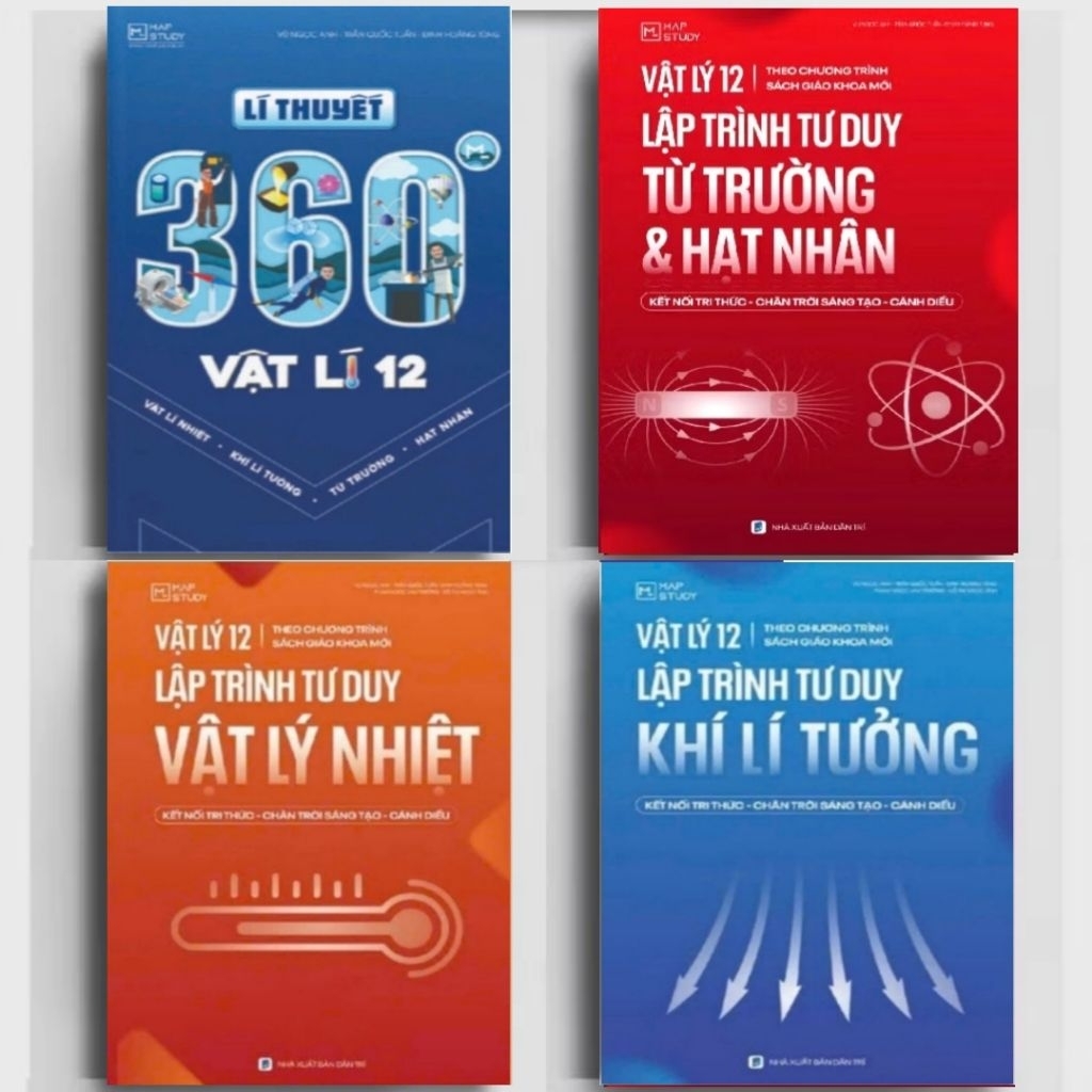 Lí Thuyết 360 Độ Vật Lí 12, Lập Trình Tư Duy Khí Lí Tưởng, Lập Trình Tư Duy Vật Lý Nhiệt, Lập Trình 