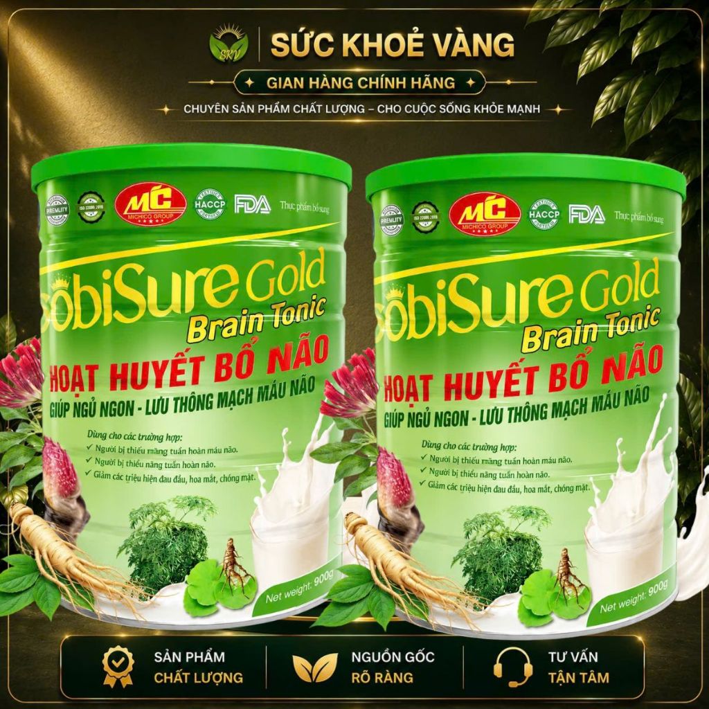 PROBISURE GOLD BRAIN TONIC – BỔ SUNG DINH DƯỠNG, CHĂM SÓC TUẦN HOÀN VÀ NÃO BỘ