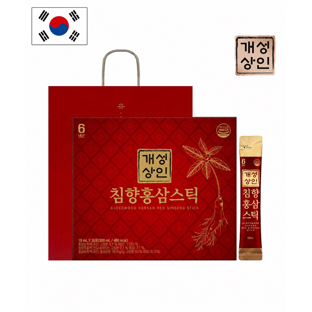 Hồng sâm trầm hương Hàn Quốc (Aloeswood Korean Red Ginseng Stick)