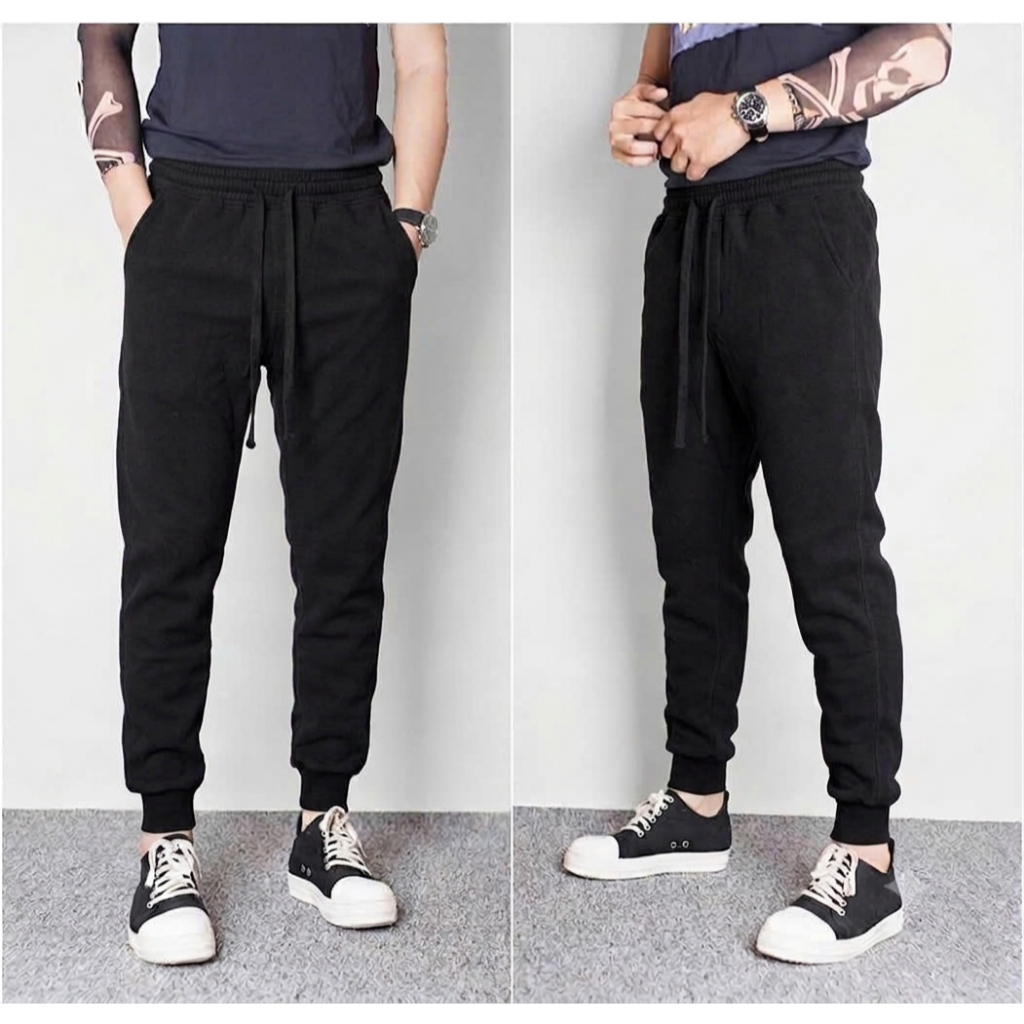 Quần jogger Lexuza 0113 nỉ basic đơn giản