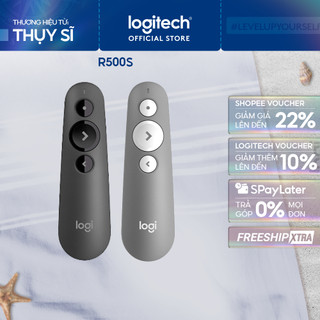 Bút trình chiếu laser logitech r500s - các nút bấm lập trình được