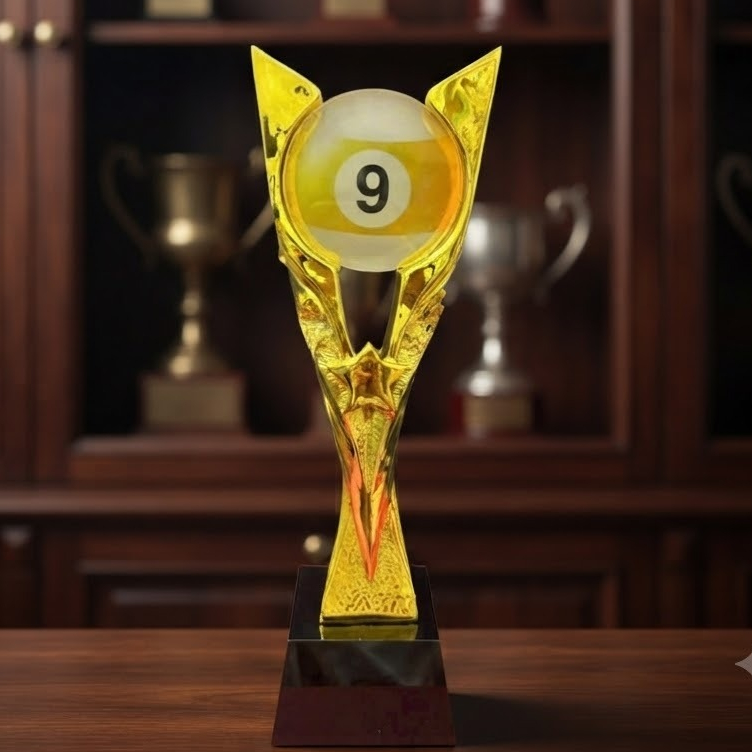 Cúp Bida (Billiards) thân composite dùng cho Pool 8 ball, 9 ball, 3C