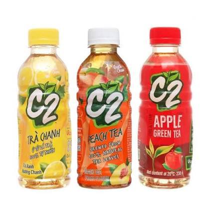 Thùng 24 chai Trà C2 minhon 225ml