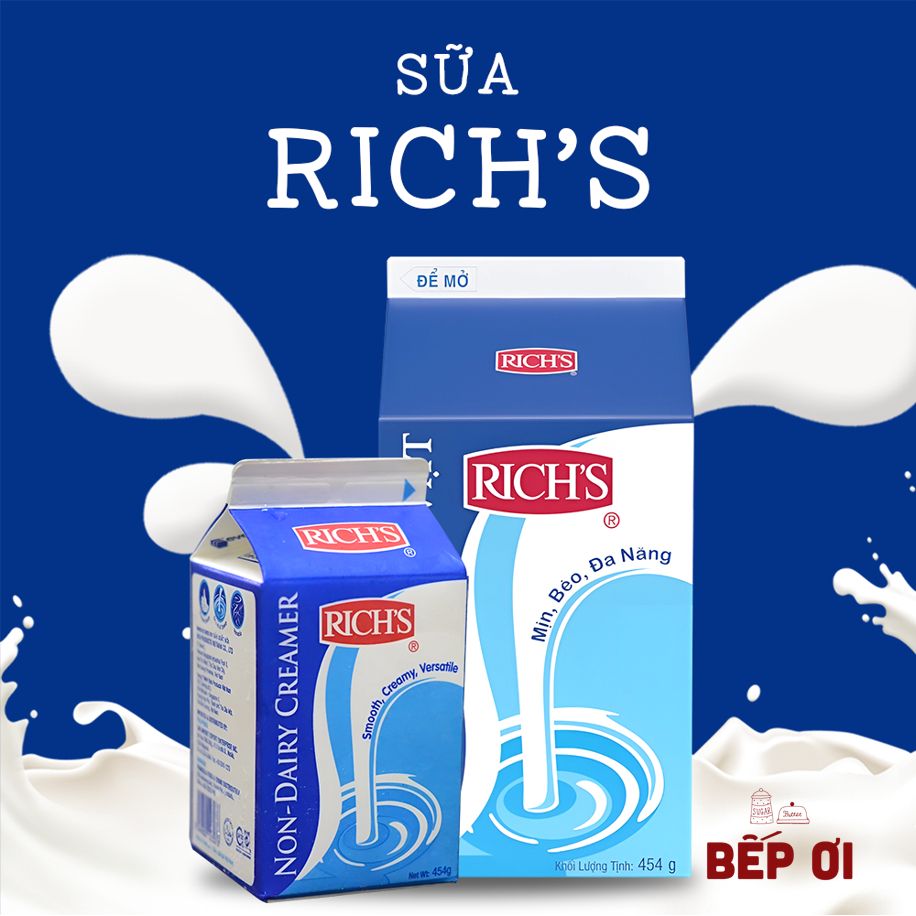 Kem béo thực vật RICH'S LÙN 454g