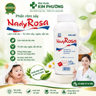 ✅Phấn em bé NadyRosa 80gr / Phấn rôm nady Rosa