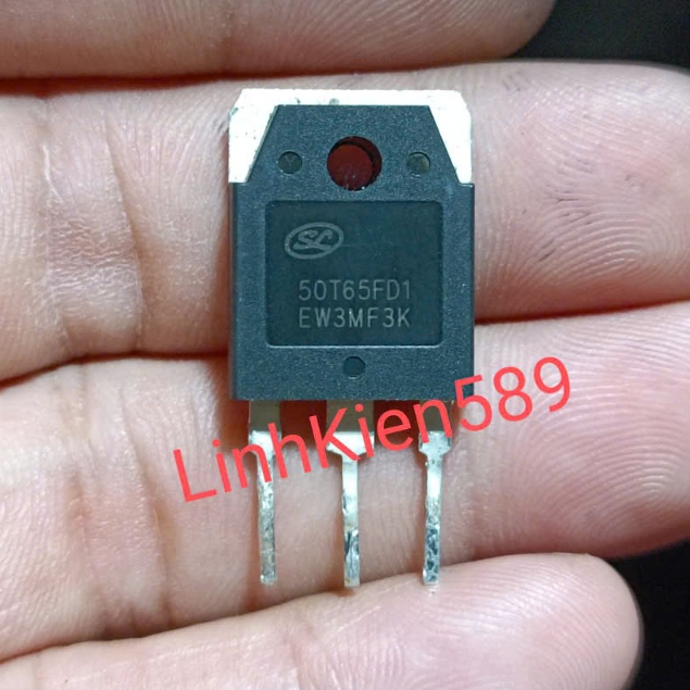 4 chiếc IGBT Máy hàn 50T65FD1 50T65 50A 650V TO-3P tháo máy