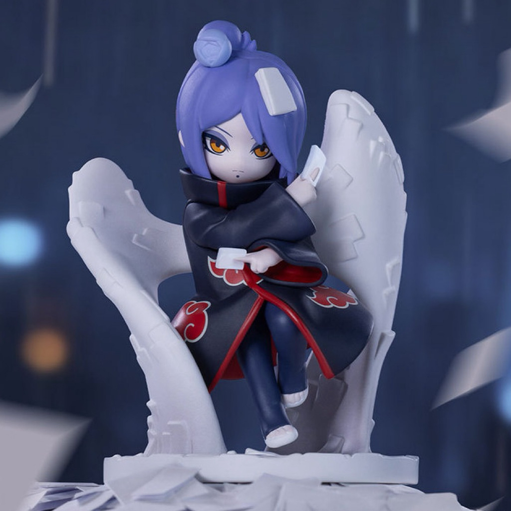 Mô Hình Naruto - Konan Akatsuki Blindbox Check Card Chính Hãng Pop Mart