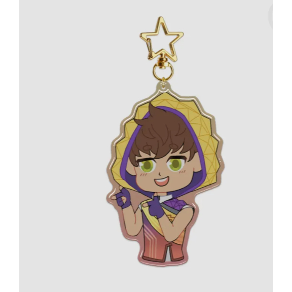 Epoxy Clear Acrylic Keychains 97 MARY DECOR SHOP