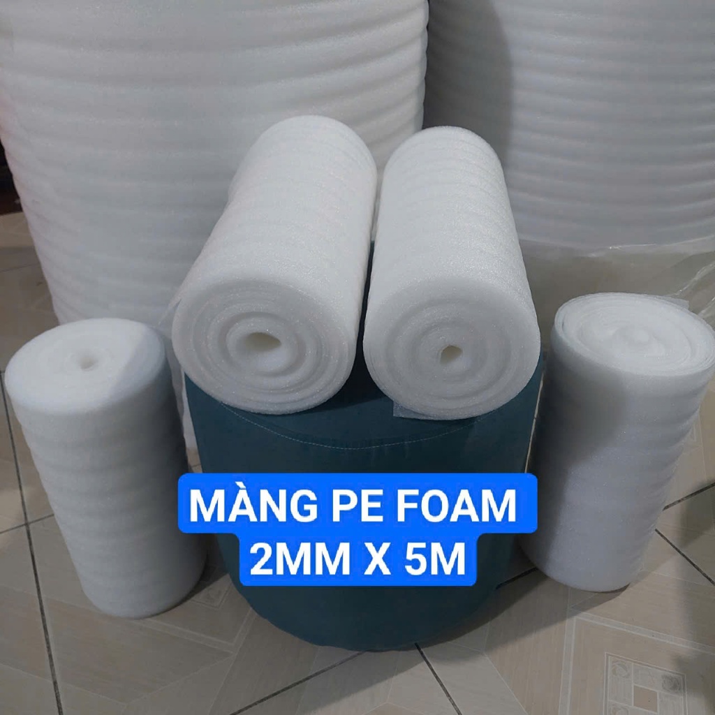 CUỘN MÀNG PE FOAM 2MM x 35CM x 5M