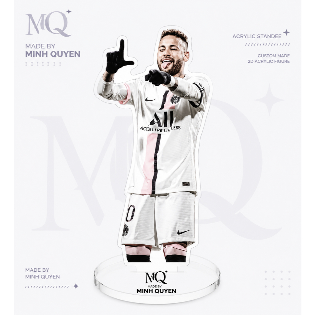 neymar jr paris saint germain standee