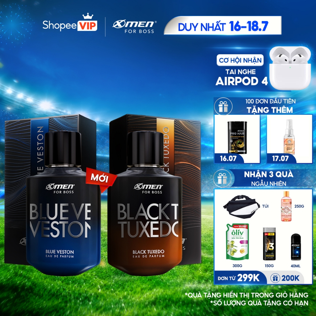 [SVIP] [MỚI RA MẮT] Nước Hoa Nam Cao Cấp EDP X-Men for Boss 49ml-Hương Thơm Thanh Mát Phóng Khoáng L