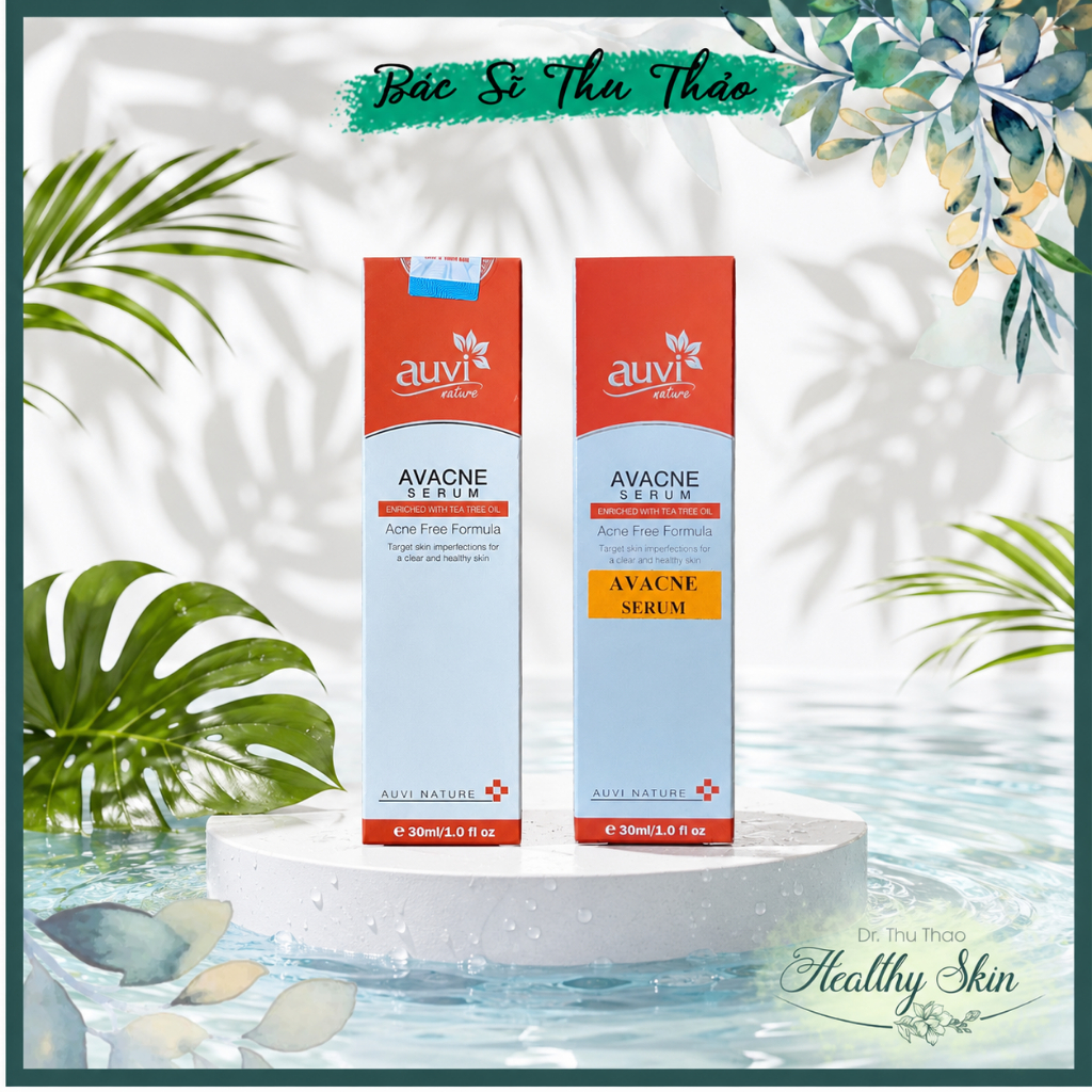 [30mL] HỖ TRỢ GIẢM MỤN GIẢM NHỜN AUVI AVACNE SERUM