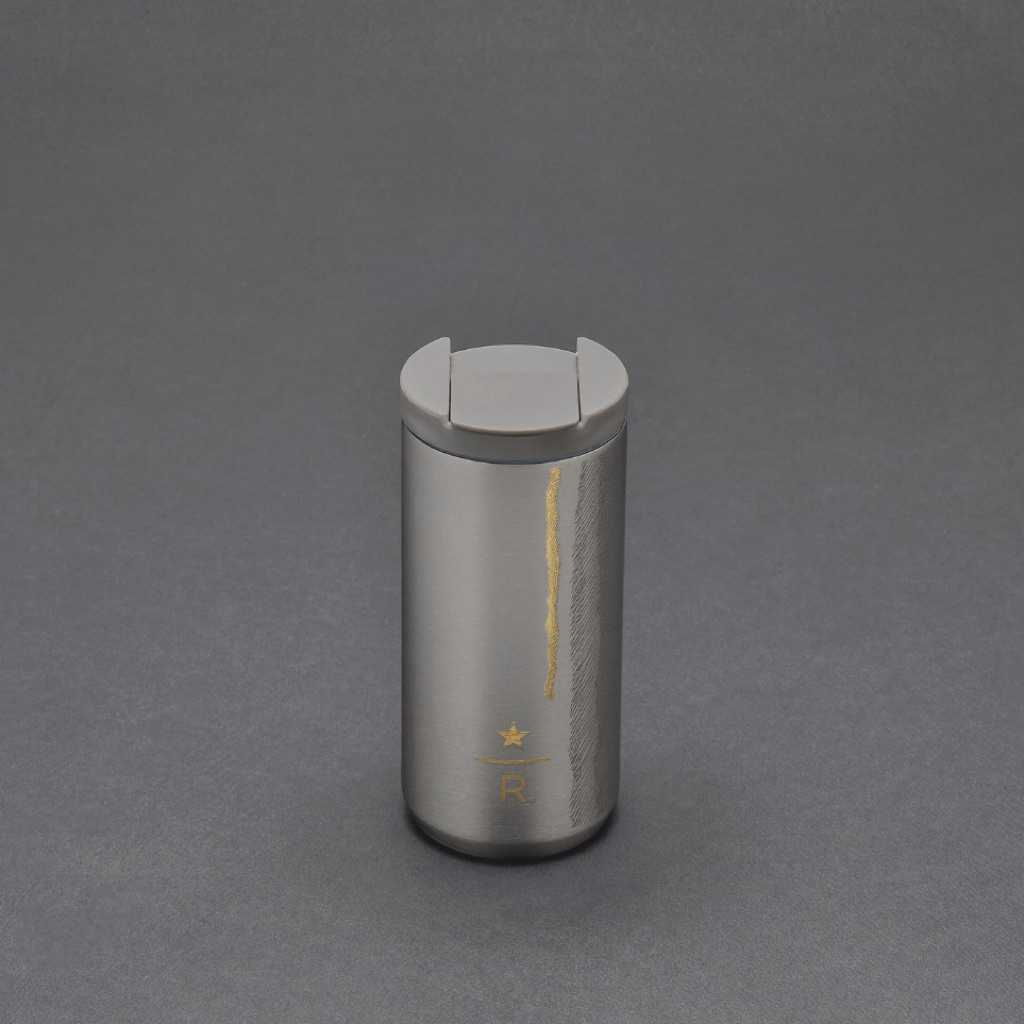 Bình Giữ Nhiệt Starbucks 12Oz (355ml)  GRAY GOLD RESERVE