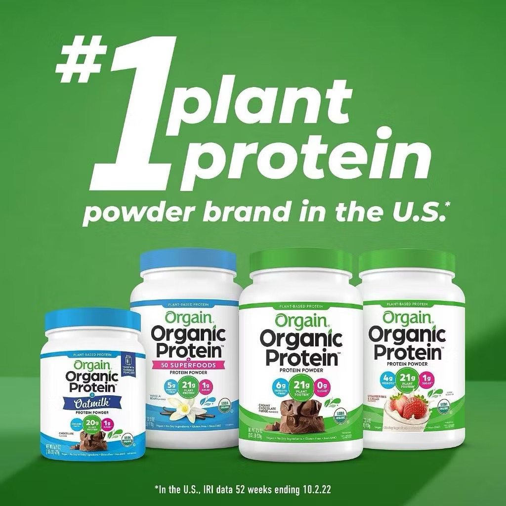 Orgain Organic Vegan Protein + 50 Superfoods Powder