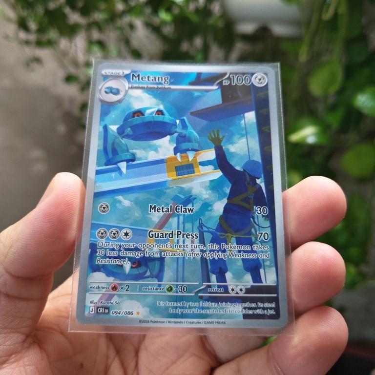 Thẻ Pokemon Metang 094/086 Illustration Rare