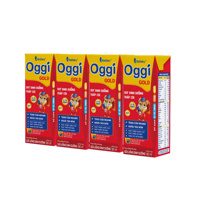 [QUÀ TẶNG KHÔNG BÁN] [HSD 8 tháng 10] Lốc SUDD Oggi Gold 180ml (bao bì cũ)