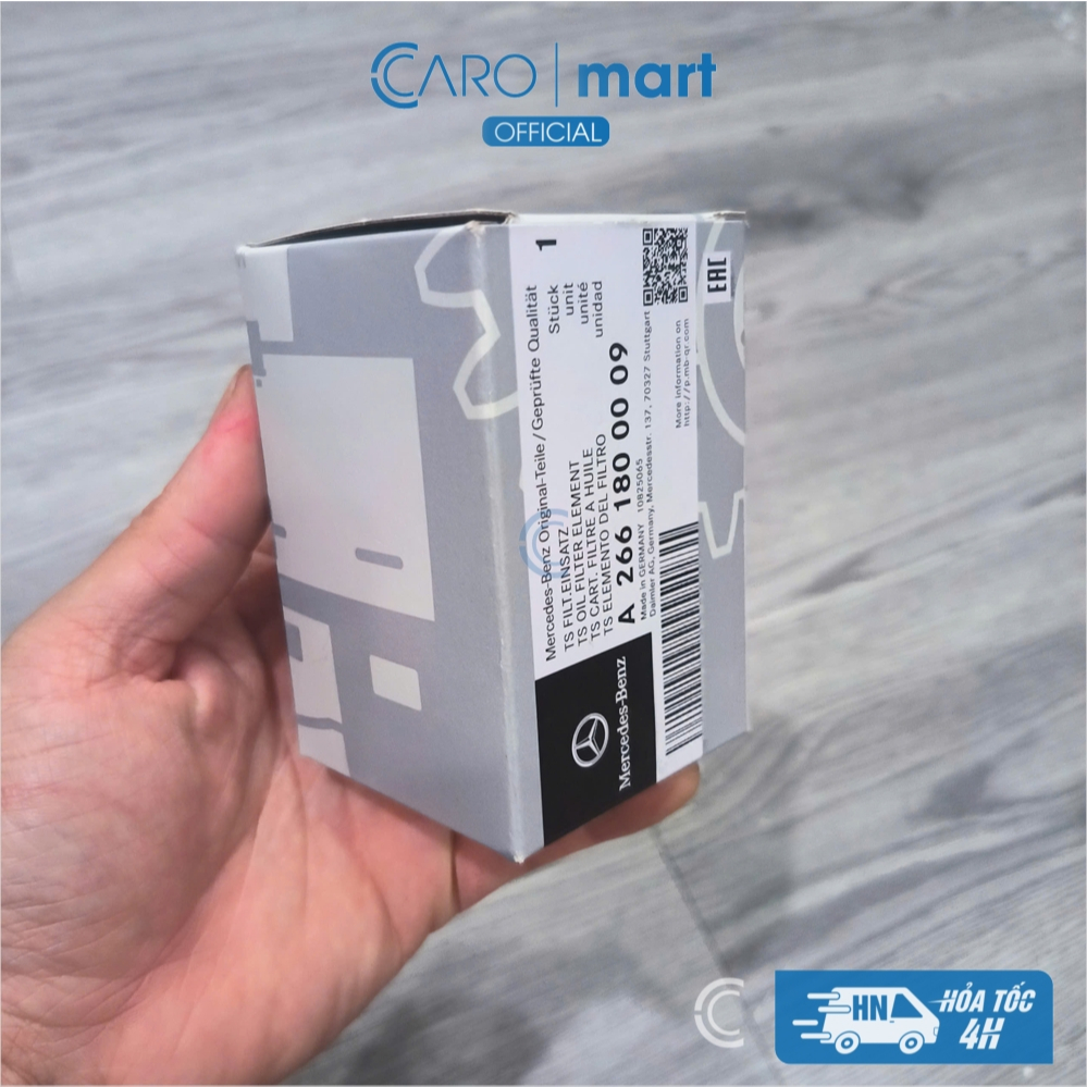 [Hàng xịn] Lọc dầu, lọc nhớt động cơ A2661800009 Mercedes A150/160 Sedan, SLK 200, B150/B160