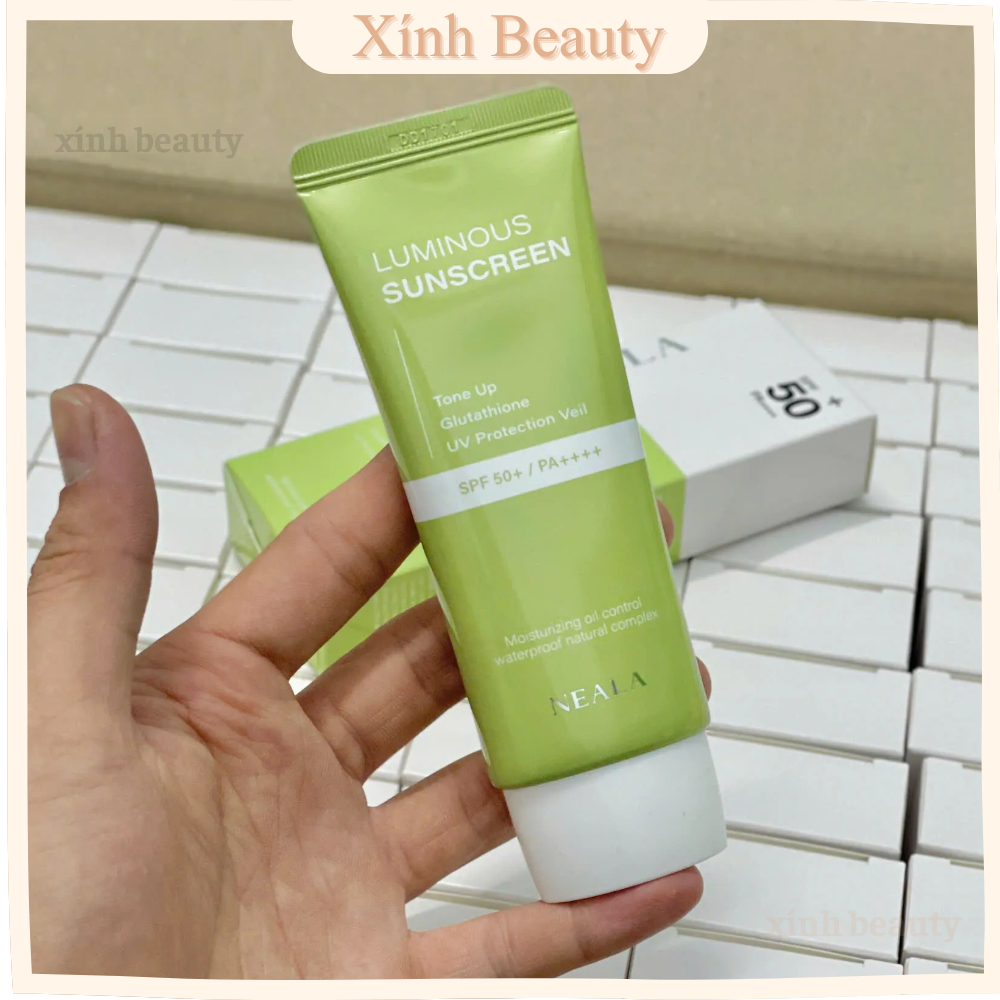Kem Chống Nắng Phổ Rộng Neala Luminous Sunscreen 60ML SPF 50+  PA++++ Kiềm Dầu, Nâng Tone