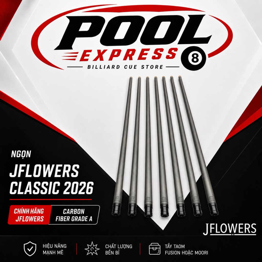 Ngọn Jflowers Classic 2026 (Chính hãng - Phíp trắng)
