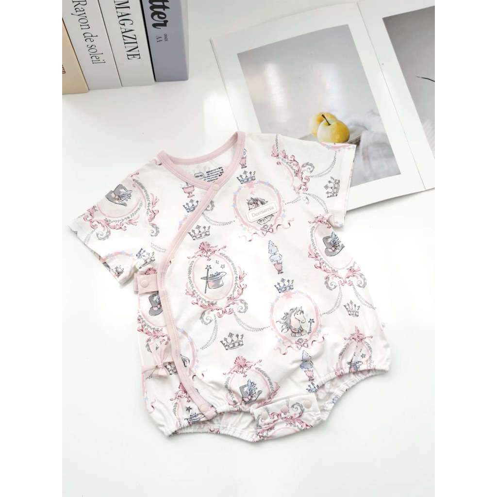 DOMIAMIA - (BST MỚI ORDER) Body chip ngắn tay cao cấp thoáng mát cho bé