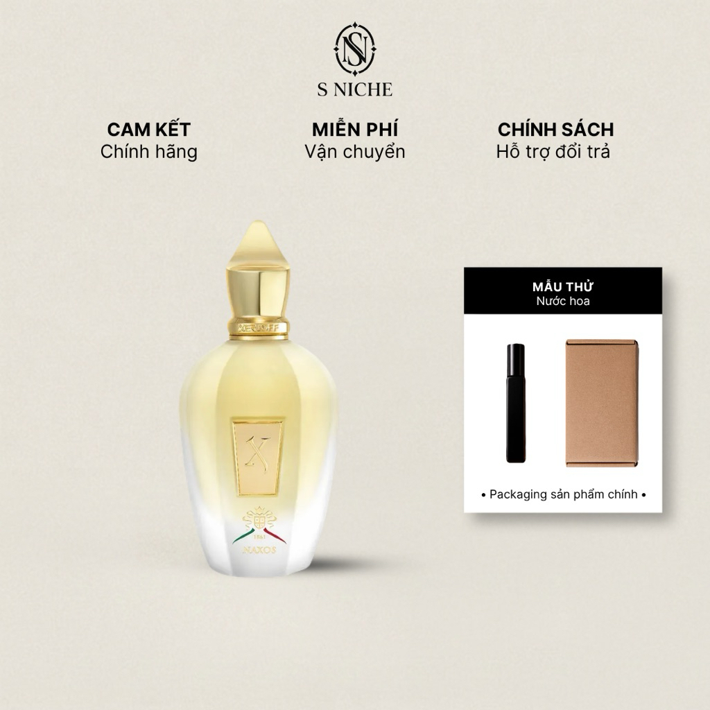 [SNICHE] Xerjoff 1861 Naxos EDP | Mẫu thử nước hoa