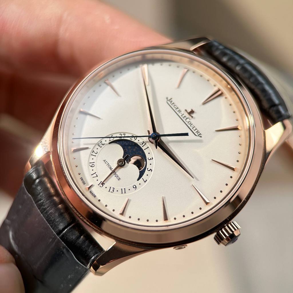 Fullbox Hộp Hãng JLC Master Ultra Thin Moon • Size 39mm dày 9.6mm máy Cal.925 Dandong Full chức năng