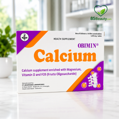 TPBVSK Obimin Calcium - Giúp bổ sung calci, magnesium, Vitamin D và FOS cần thiết cho cơ thể