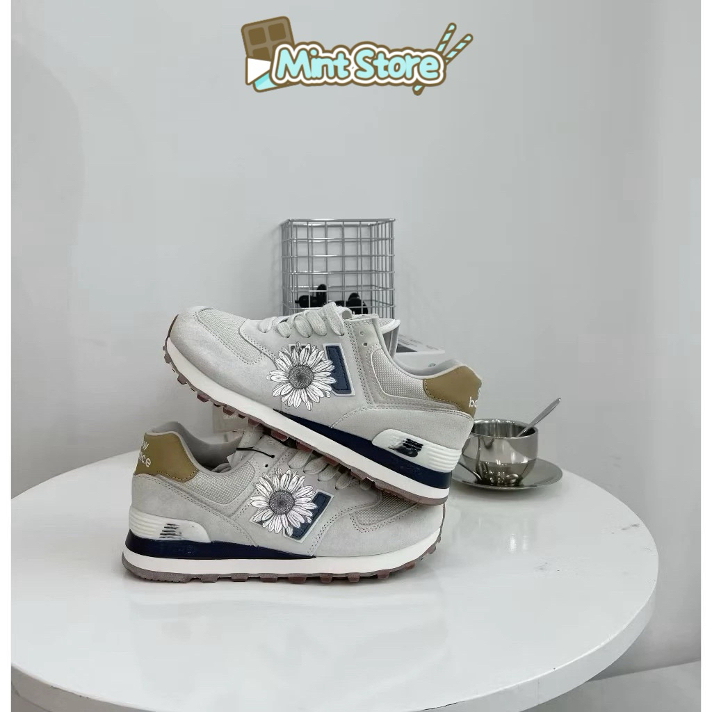 Giày sneaker 𝟓𝟕𝟒 - 𝐆𝐫𝐞𝐲 𝐍𝐚𝐯𝐲 🎄🌲