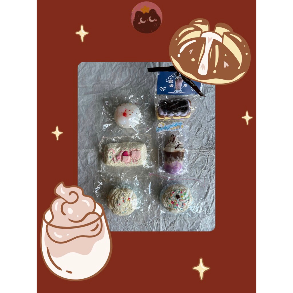 Taba Squishy Bánh.