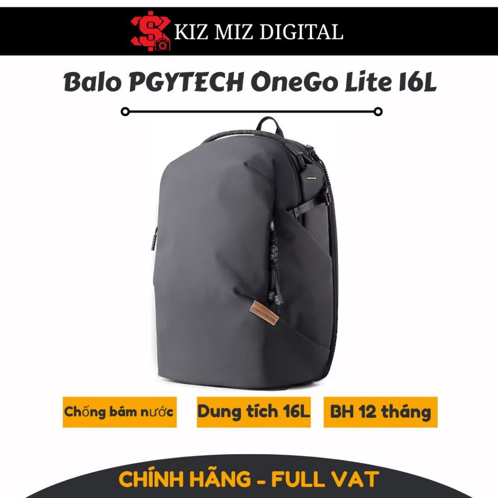 Balo Pgytech OneGo Lite 16L hàng chính hãng, mới nguyên seal
