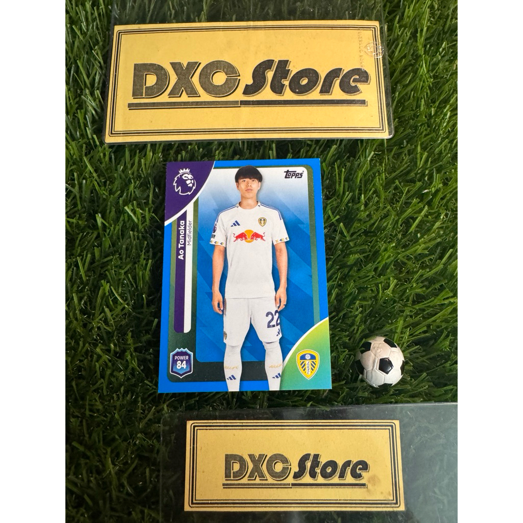 [ CHÍNH HÃNG ] - BLUE PARALLEL - TOPPS PREMIER LEAGUE 2026 - AO TANAKA (LEEDS UNITED)