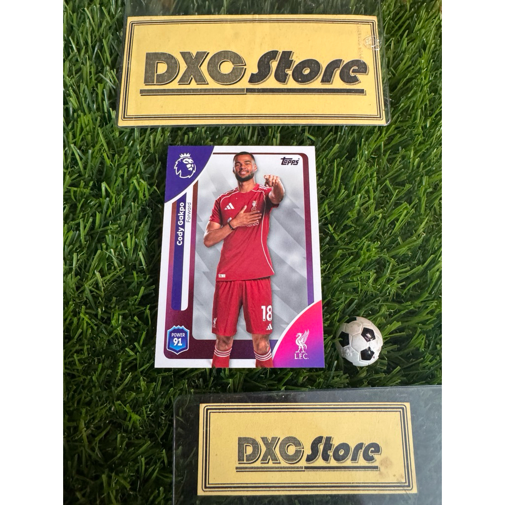 [ CHÍNH HÃNG ] - TOPPS PREMIER LEAGUE 2026 - CODY GAKPO (LIVERPOOL)