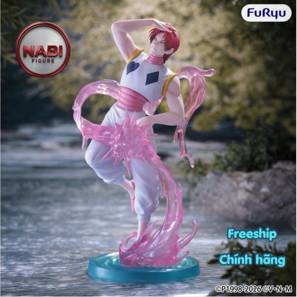 Mô hình Hisoka HUNTER×HUNTER Exc∞d Creative Figure chính hãng đồ decor máy tính laptop Gon Killua ku