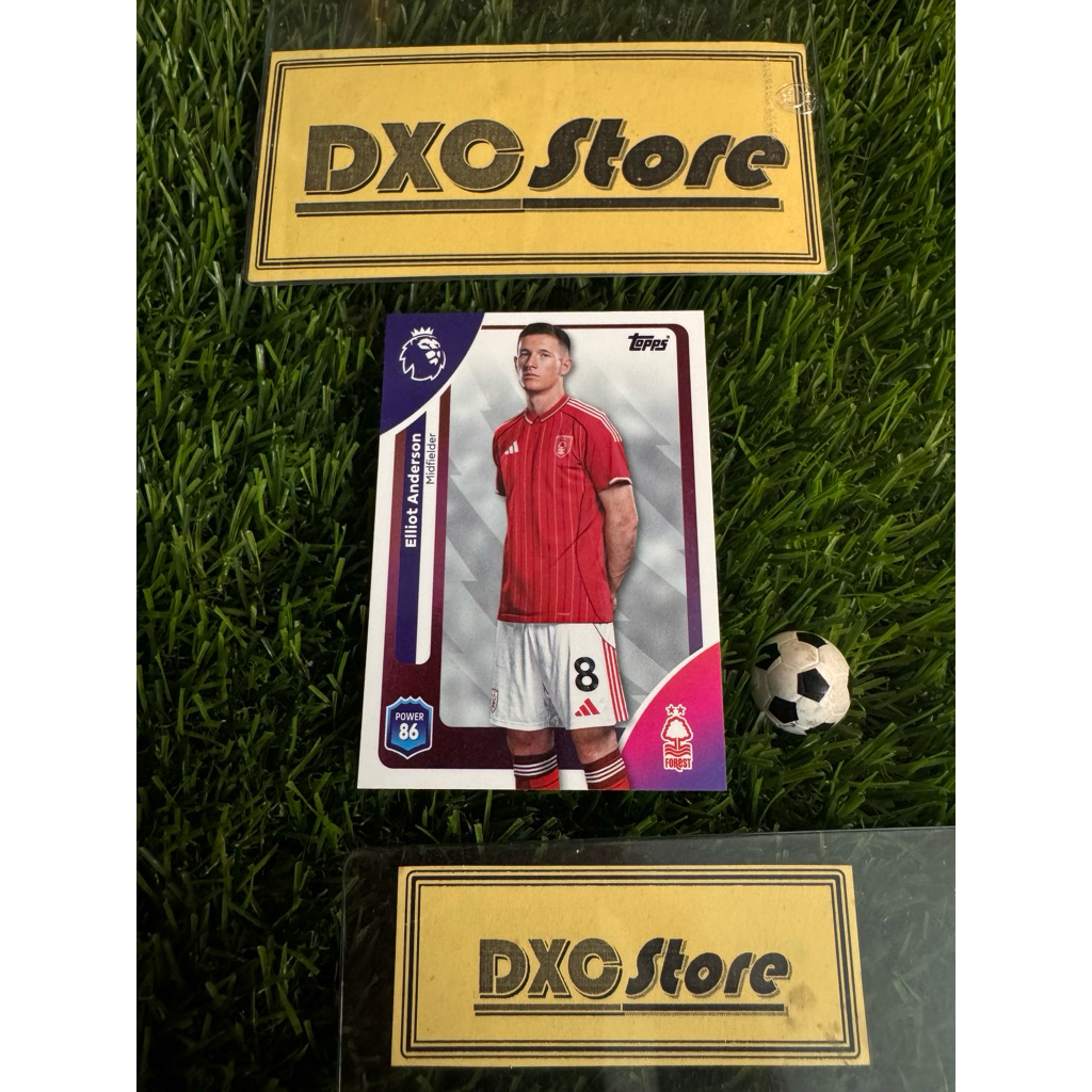 [ CHÍNH HÃNG ] - TOPPS PREMIER LEAGUE 2026 - ELLIOT ANDERSON (NOTTINGHAM FOREST)