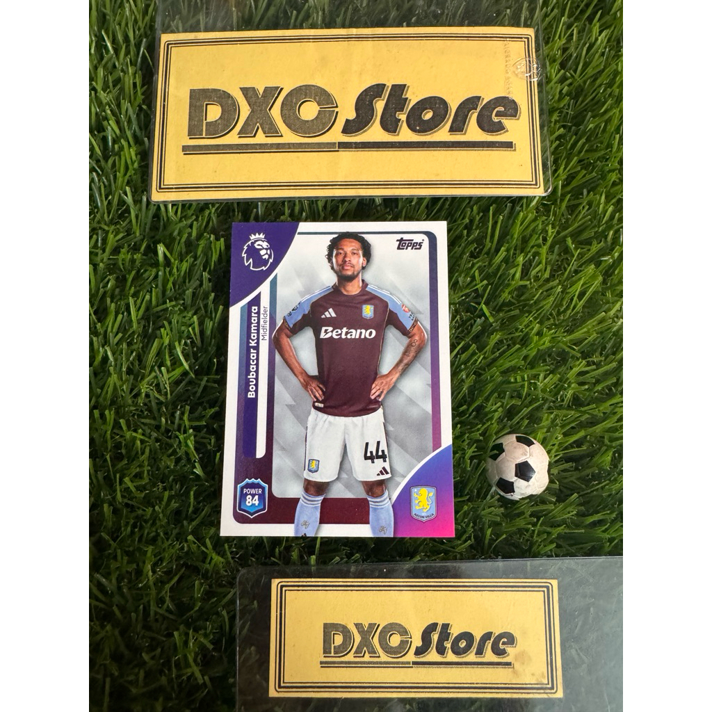 [ CHÍNH HÃNG ] - TOPPS PREMIER LEAGUE 2026 - BOUBACAR KAMARA (ASTON VILLA)