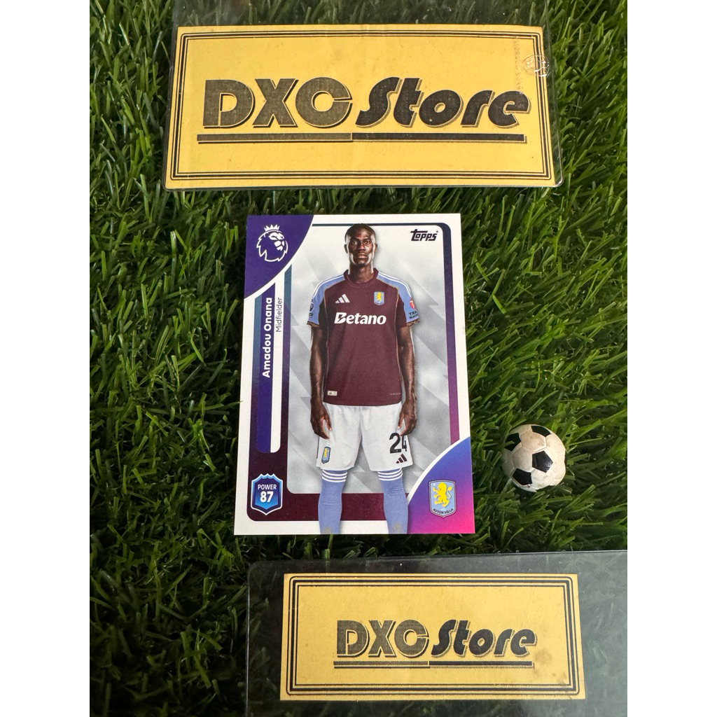 [ CHÍNH HÃNG ] - TOPPS PREMIER LEAGUE 2026 - AMADOU ONANA (ASTON VILLA)