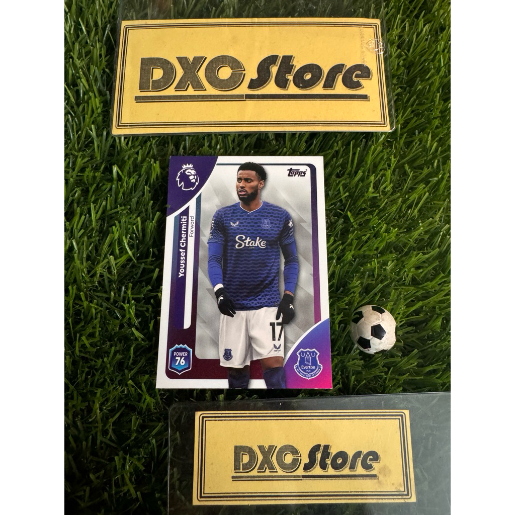 [ CHÍNH HÃNG ] - TOPPS PREMIER LEAGUE 2026 - YOUSSEF CHERMITI (EVERTON)