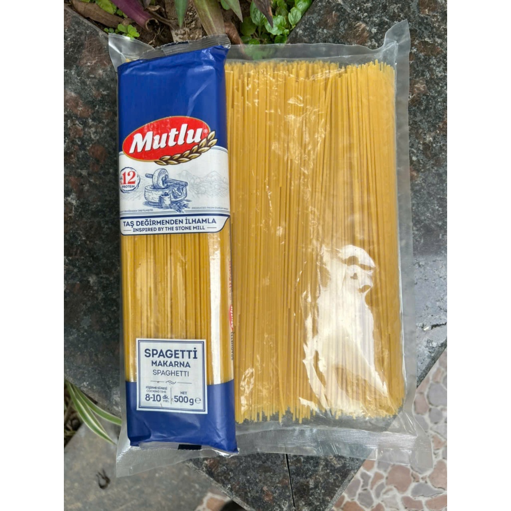 [MÌ Ý NHÀ HÀNG,KHÁCH SẠN]  Sỉ 2kg Mì ý SỢI TRÒN(MUTLU),MÌ Ý TÚI túi to cho nhà hàng,giá rẻ