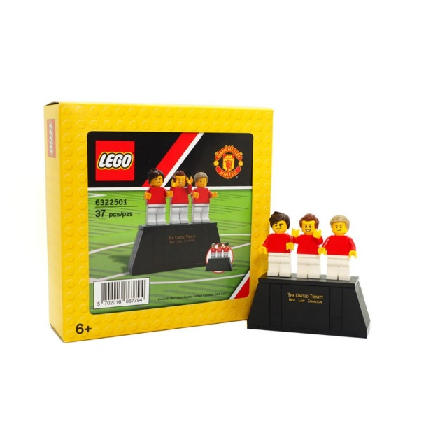 Chính hãng Lego Trinity box 6322501 Manchester United Best Charlton Law 10272 quà tặng mô hình tượng