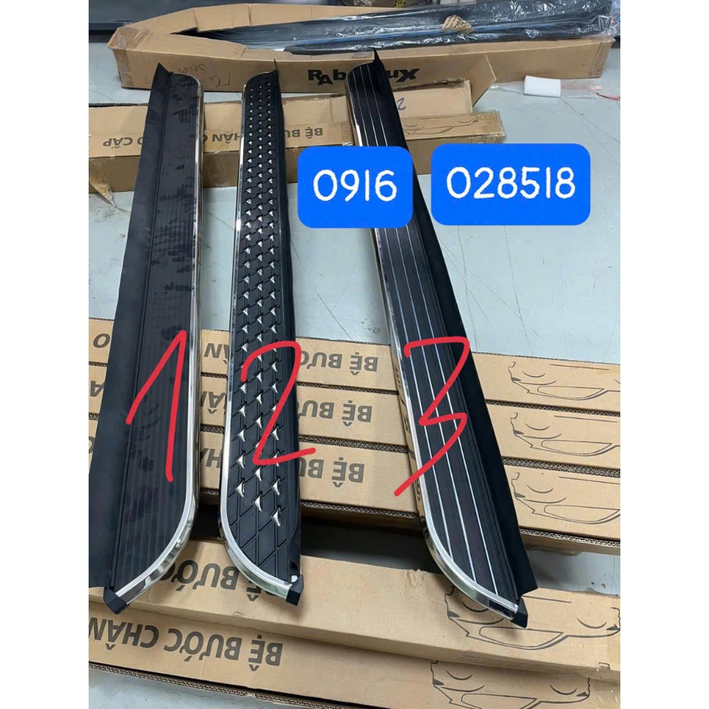 Creta 2026 2025 2024 2023 Bộ Bậc lên xuống xe, bệ bước chân ô tô chất liệu Hợp kim nhôm loại dày