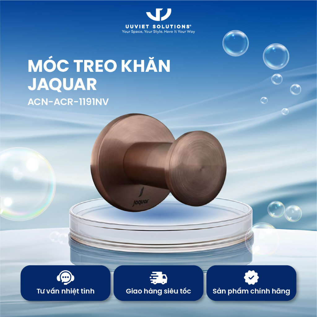 [UUVIET SOLUTIONS] Móc Treo Khăn/Quần Áo Jaquar Nhập Khẩu Tại Châu Âu, Đạt Chuẩn Khách Sạn 5 Sao Bền